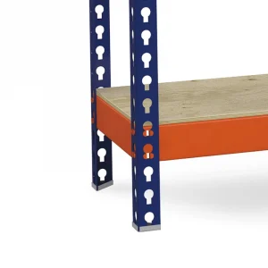 Стеллаж металлический Профи-Т 2000x1845x1005 мм. Ярусы: фанера 4 шт. (Т-160/L F/4)