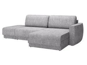 Женева SOPF ЛЕВЫЙ диван-кровать угловой еврокнижка / Сильвер