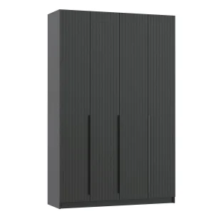 Брандо шкаф для одежды 67.09 МДФ Диамант серый