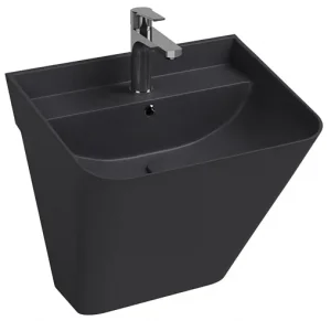 Раковина ISVEA Sott'Aqua 50 антрацит 10SQ37002-2C