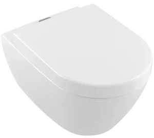Унитаз подвесной безободковый Villeroy&Boch Subway 2.0 CeramicPlus белый 5614A1R1