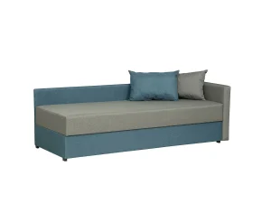 Диван-кровать Мальта М жаккард тесла серый/деним