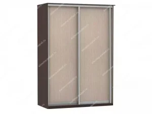 Шкаф купе Модерн 1490х450 2-х дверный 2-х секционный глухой венге/ясень