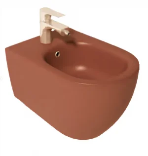 Биде подвесное ISVEA Infinity терракотовый 10NF41001-2U