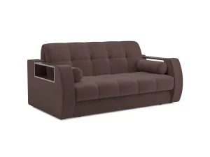 Диван Аккордеон Барон №3 велюр шоколад HB-178 16