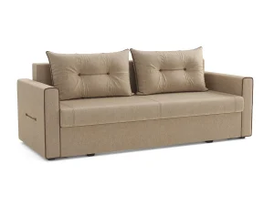 Диван-кровать Оригами жаккард тесла крем/шоколад