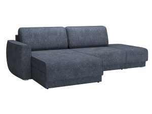 Женева SOPF ПРАВЫЙ диван-кровать угловой еврокнижка / Сталь