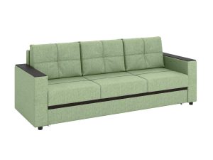 Смарт диван-кровать 3-х мест / жаккард крона нефрит