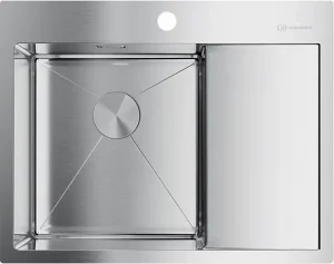 Мойка кухонная Omoikiri Akisame 65-IN-L нержавеющая сталь 4973058