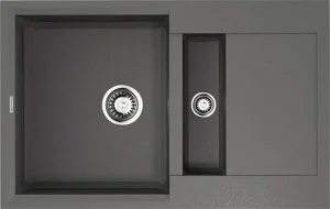 Мойка кухонная Omoikiri Sakaime 78-2-PL платина 4993199