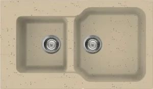 Мойка кухонная Omoikiri Maru 86-2-CH шампань 4993291