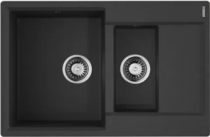 Мойка кухонная Omoikiri Daisen 78-2-BL черный 4993334