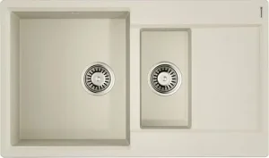 Мойка кухонная Omoikiri Daisen 86-2-PA пастила 4993473