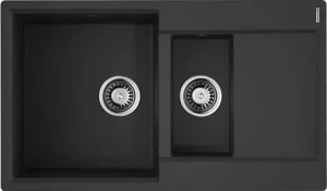 Мойка кухонная Omoikiri Daisen 86-2-BL черный 4993477