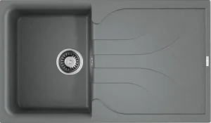 Мойка кухонная Omoikiri Yasugata 86-GR leningrad grey 4993546