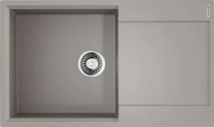 Мойка кухонная Omoikiri Daisen 86-GR leningrad grey 4993698