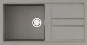 Мойка кухонная Omoikiri Kitagawa 100-GR leningrad grey 4993788