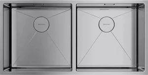 Мойка кухонная Omoikiri Taki 86-2-U/IF-IN нержавеющая сталь 4993791