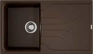 Мойка кухонная Omoikiri Yasugata 86-DC темный шоколад 4993872