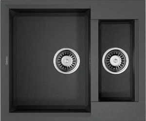 Мойка кухонная Omoikiri Sakaime-60-2-PL платина 4993915