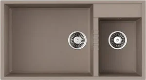 Мойка кухонная Omoikiri Tedori 85-2-U-SA бежевый 4993942