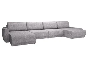 Женева 2S2OPF ПРАВЫЙ диван-кровать угловой еврокнижка / Сильвер