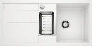 Мойка кухонная Blanco Metra 6 S 100 белый 513046