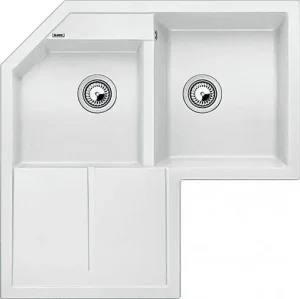 Мойка кухонная Blanco Metra 9 Е 83 белый 515568