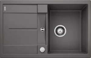 Мойка кухонная Blanco Metra 45 S 78 тёмная скала 518868
