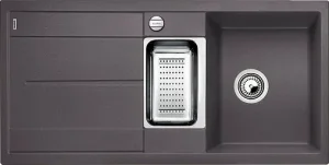 Мойка кухонная Blanco Metra 6 S-F 99 тёмная скала 519118