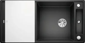 Мойка кухонная Blanco Axia III 6 S 100 (доска стекло) антрацит 523510