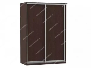 Шкаф купе Модерн 1490х600 2-х дверный 2-х секционный глухой венге