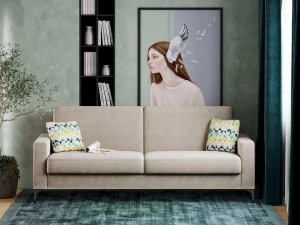 Диван-кровать Алекс 3Т модель 047 Геометрия 69/Вивальди 4