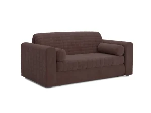 Диван Аккордеон Барон №5 велюр молочный шоколад НВ-178 13