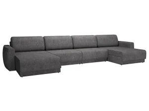 Женева 2S2O2P диван-кровать угловой еврокнижка / Стоун