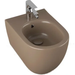 Биде подвесное ISVEA Infinity коричневый 10NF41001-2H