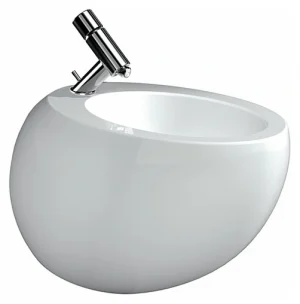 Биде подвесное Laufen Alessi One c покрытием LCC белый 8.3097.1.400.304.1