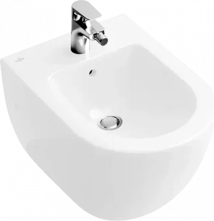 Биде подвесное Villeroy&Boch Subway 2.0 CeramicPlus белый 540000R1