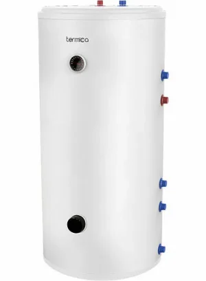 Бойлер косвенного нагрева с возможностью установки ТЭНа Termica AMET 150 INOX (30 кВт) 85112015