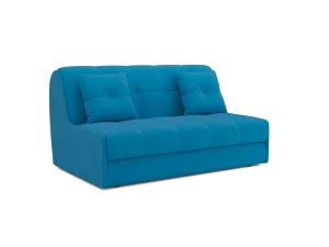 Диван Аккордеон Барон №2 рогожка синяя