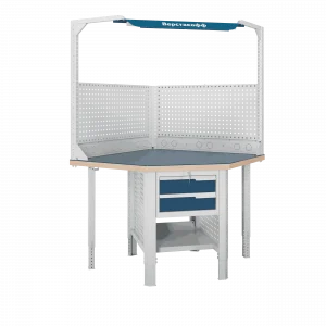 Верстак (угловой) CTR U532.S1.1-1FR