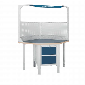 Верстак (угловой) CTR U532.S2.1-1FR