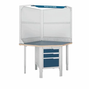 Верстак (угловой) CTR U532.S3.1-2FR