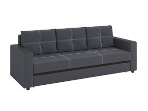 Смарт диван-кровать 3-х мест / велюр Parma 27 темно-серый