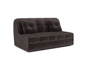 Диван Аккордеон Барон №2 бархат шоколадный STAR VELVET 60 COFEE