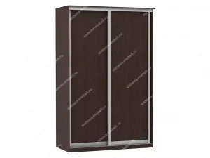 Шкаф купе Модерн 1190х450 2-х дверный 2-х секционный глухой венге