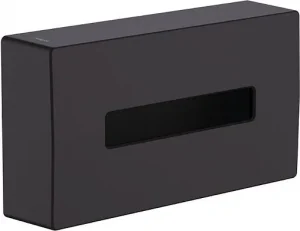 Держатель для бумажных полотенец Hansgrohe AddStoris чёрный матовый 41774670