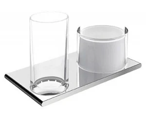 Дозатор для жидкого мыла Keuco Edition 400 хром/белый 11553019000