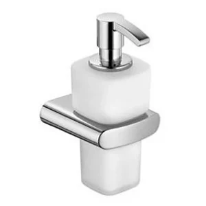 Дозатор для жидкого мыла Keuco Elegance new хром/белый 11653019000