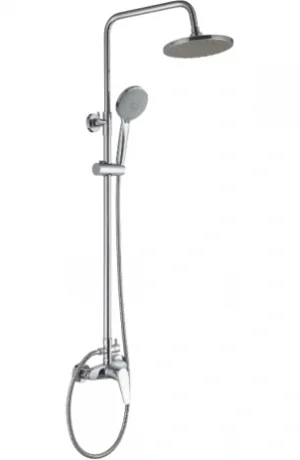Душевая система со смесителем для душа Aquanet Round хром FSC1601